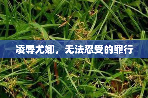 凌辱尤娜,无法忍受的罪行 凌辱尤娜,无法忍受的罪行