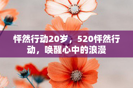 怦然行动20岁，520怦然行动，唤醒心中的浪漫