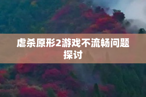 虐杀原形2游戏不流畅问题探讨 虐杀原形2游戏不流畅问题探讨