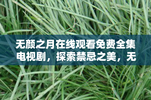 无颜之月在线观看免费全集电视剧,探索禁忌之美,无颜之月在线观看的深层解读 无颜之月在线观看免费全集电视剧,探索禁忌之美,无颜之月在线观看的深层解读