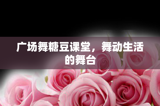 广场舞糖豆课堂,舞动生活的舞台 广场舞糖豆课堂,舞动生活的舞台