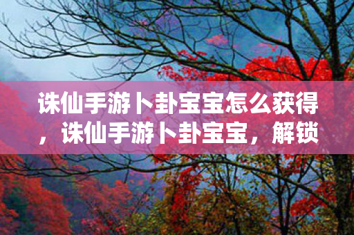 诛仙手游卜卦宝宝怎么获得,诛仙手游卜卦宝宝,解锁神秘力量的关键 诛仙手游卜卦宝宝怎么获得,诛仙手游卜卦宝宝,解锁神秘力量的关键
