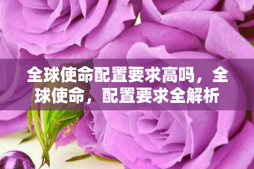 全球使命配置要求高吗,全球使命,配置要求全解析 全球使命配置要求高吗,全球使命,配置要求全解析