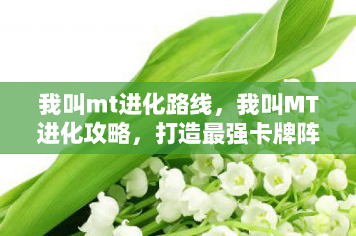 我叫mt进化路线,我叫MT进化攻略,打造最强卡牌阵容,征服游戏世界 我叫mt进化路线,我叫MT进化攻略,打造最强卡牌阵容,征服游戏世界