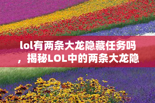 lol有两条大龙隐藏任务吗，揭秘LOL中的两条大龙隐藏任务，探索未知的挑战与奖励