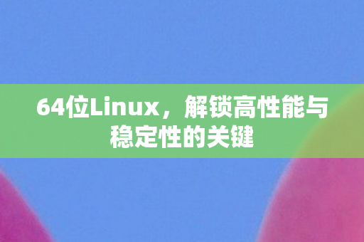 64位Linux,解锁高性能与稳定性的关键 64位Linux,解锁高性能与稳定性的关键