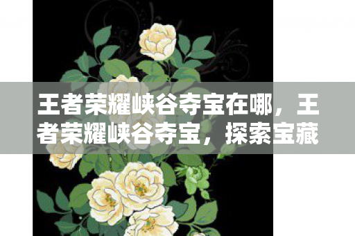 王者荣耀峡谷夺宝在哪,王者荣耀峡谷夺宝,探索宝藏,挑战无限可能 王者荣耀峡谷夺宝在哪,王者荣耀峡谷夺宝,探索宝藏,挑战无限可能