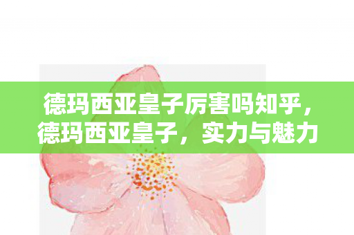 德玛西亚皇子厉害吗知乎,德玛西亚皇子,实力与魅力的双重展现 德玛西亚皇子厉害吗知乎,德玛西亚皇子,实力与魅力的双重展现
