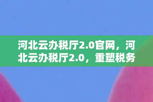 河北云办税厅2.0官网，河北云办税厅2.0，重塑税务服务新生态