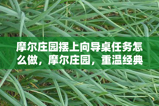 摩尔庄园摆上向导桌任务怎么做,摩尔庄园,重温经典,摆上向导桌 摩尔庄园摆上向导桌任务怎么做,摩尔庄园,重温经典,摆上向导桌