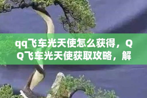 qq飞车光天使怎么获得,QQ飞车光天使获取攻略,解锁闪耀羽翼的秘诀 qq飞车光天使怎么获得,QQ飞车光天使获取攻略,解锁闪耀羽翼的秘诀