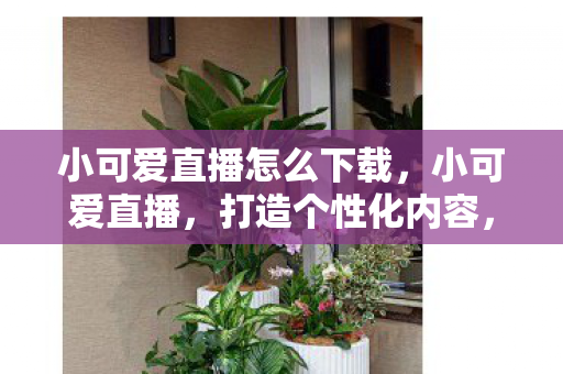 小可爱直播怎么下载,小可爱直播,打造个性化内容,连接粉丝的桥梁 小可爱直播怎么下载,小可爱直播,打造个性化内容,连接粉丝的桥梁