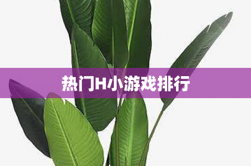 热门H小游戏排行 热门H小游戏排行