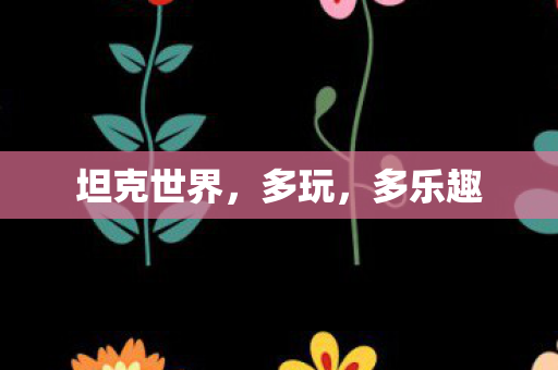 坦克世界,多玩,多乐趣 坦克世界,多玩,多乐趣