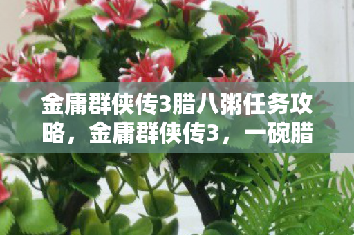 金庸群侠传3腊八粥任务攻略,金庸群侠传3,一碗腊八粥的江湖情缘 金庸群侠传3腊八粥任务攻略,金庸群侠传3,一碗腊八粥的江湖情缘