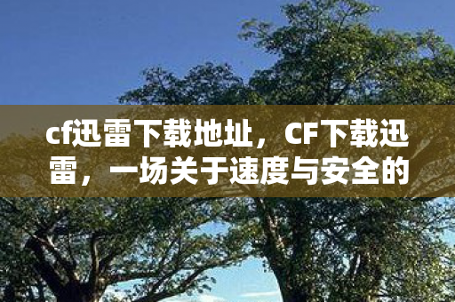 cf迅雷下载地址,CF下载迅雷,一场关于速度与安全的较量 cf迅雷下载地址,CF下载迅雷,一场关于速度与安全的较量