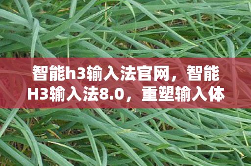 智能h3输入法官网,智能H3输入法8.0,重塑输入体验,引领智能科技新潮流 智能h3输入法官网,智能H3输入法8.0,重塑输入体验,引领智能科技新潮流