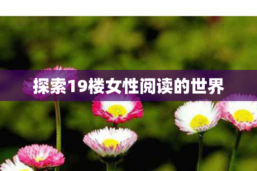 探索19楼女性阅读的世界 探索19楼女性阅读的世界