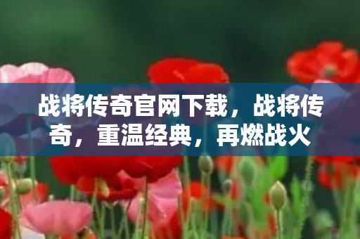 战将传奇官网下载,战将传奇,重温经典,再燃战火 战将传奇官网下载,战将传奇,重温经典,再燃战火