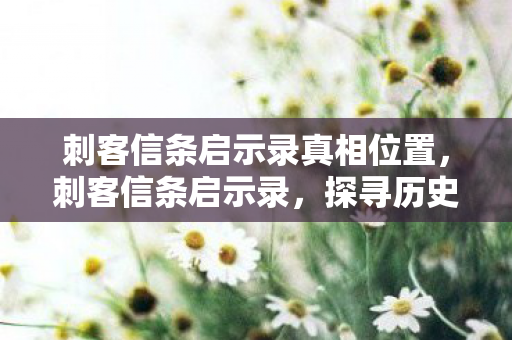 刺客信条启示录真相位置,刺客信条启示录,探寻历史的真相 刺客信条启示录真相位置,刺客信条启示录,探寻历史的真相