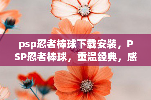 psp忍者棒球下载安装,PSP忍者棒球,重温经典,感受速度与激情 psp忍者棒球下载安装,PSP忍者棒球,重温经典,感受速度与激情