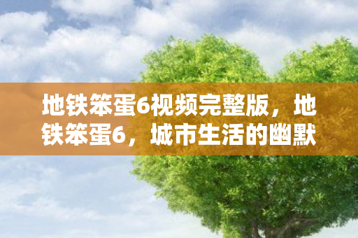地铁笨蛋6视频完整版,地铁笨蛋6,城市生活的幽默镜像 地铁笨蛋6视频完整版,地铁笨蛋6,城市生活的幽默镜像