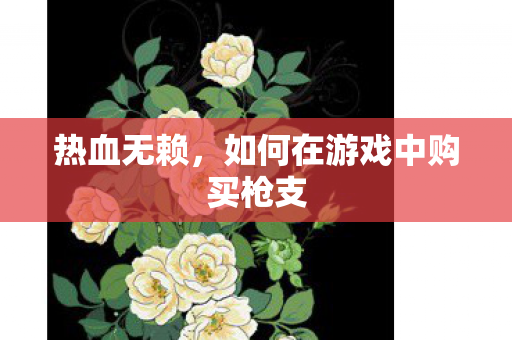 热血无赖，如何在游戏中购买枪支