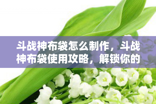 斗战神布袋怎么制作,斗战神布袋使用攻略,解锁你的战斗潜能 斗战神布袋怎么制作,斗战神布袋使用攻略,解锁你的战斗潜能