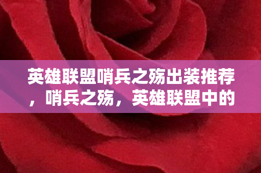 英雄联盟哨兵之殇出装推荐,哨兵之殇,英雄联盟中的坚韧与荣耀 英雄联盟哨兵之殇出装推荐,哨兵之殇,英雄联盟中的坚韧与荣耀