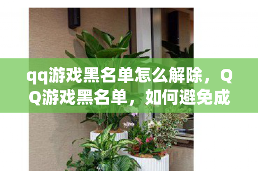 qq游戏黑名单怎么解除,QQ游戏黑名单,如何避免成为游戏黑名单的常客 qq游戏黑名单怎么解除,QQ游戏黑名单,如何避免成为游戏黑名单的常客