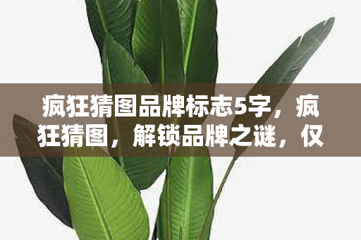 疯狂猜图品牌标志5字,疯狂猜图,解锁品牌之谜,仅5个字母的无限可能 疯狂猜图品牌标志5字,疯狂猜图,解锁品牌之谜,仅5个字母的无限可能
