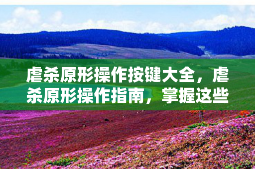 虐杀原形操作按键大全，虐杀原形操作指南，掌握这些技巧，成为游戏高手