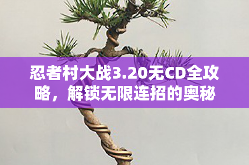 忍者村大战3.20无CD全攻略,解锁无限连招的奥秘 忍者村大战3.20无CD全攻略,解锁无限连招的奥秘