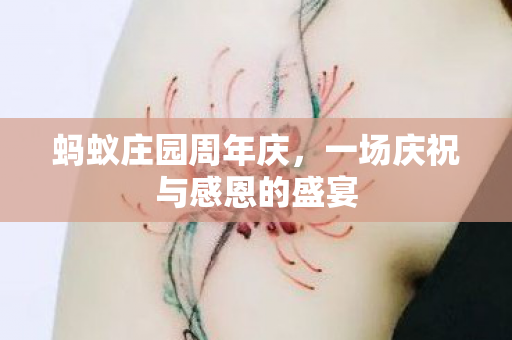 蚂蚁庄园周年庆,一场庆祝与感恩的盛宴 蚂蚁庄园周年庆,一场庆祝与感恩的盛宴
