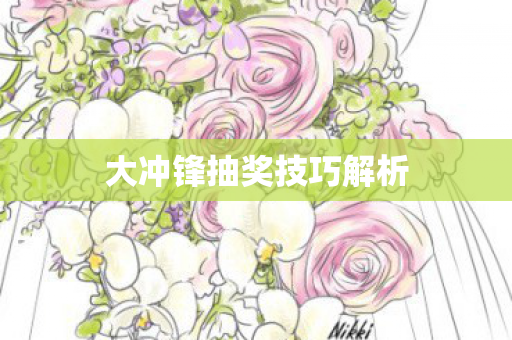 大冲锋抽奖技巧解析 大冲锋抽奖技巧解析