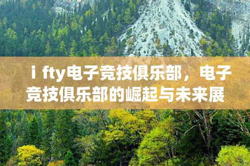 ⅰfty电子竞技俱乐部,电子竞技俱乐部的崛起与未来展望 ⅰfty电子竞技俱乐部,电子竞技俱乐部的崛起与未来展望