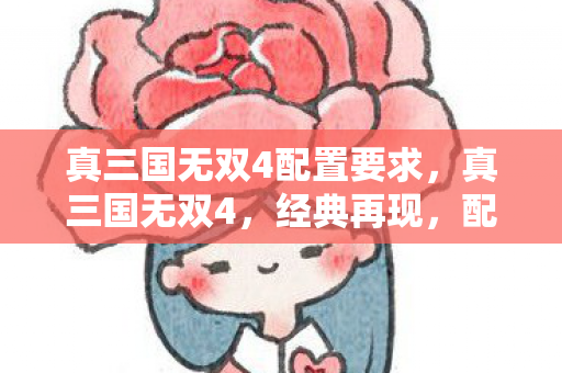 真三国无双4配置要求，真三国无双4，经典再现，配置需求全解析