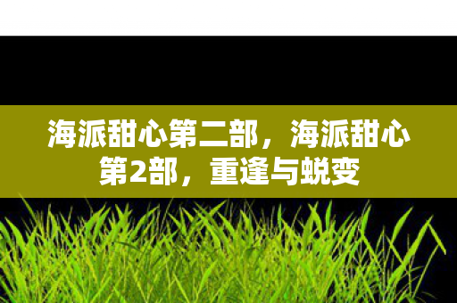 海派甜心第二部，海派甜心第2部，重逢与蜕变