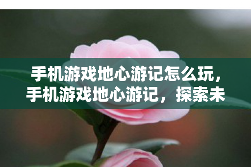 手机游戏地心游记怎么玩，手机游戏地心游记，探索未知的奇幻之旅