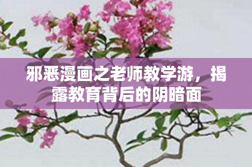 邪恶漫画之老师教学游，揭露教育背后的阴暗面