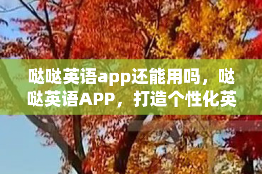 哒哒英语app还能用吗，哒哒英语APP，打造个性化英语学习新体验