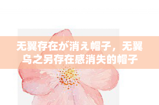 无翼存在が消え帽子,无翼乌之另存在感消失的帽子 无翼存在が消え帽子,无翼乌之另存在感消失的帽子