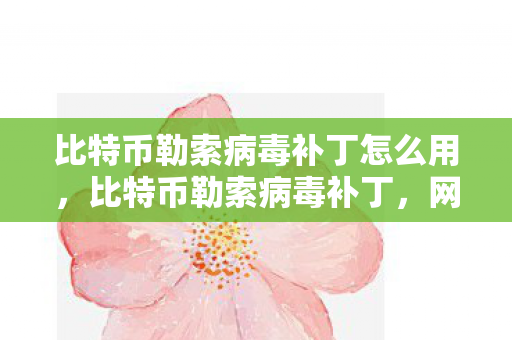 比特币勒索病毒补丁怎么用,比特币勒索病毒补丁,网络安全的新挑战与应对策略 比特币勒索病毒补丁怎么用,比特币勒索病毒补丁,网络安全的新挑战与应对策略
