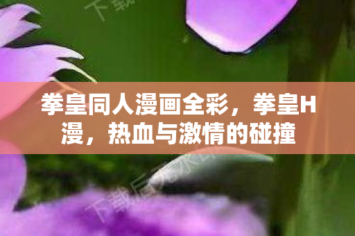 拳皇同人漫画全彩,拳皇H漫,热血与激情的碰撞 拳皇同人漫画全彩,拳皇H漫,热血与激情的碰撞