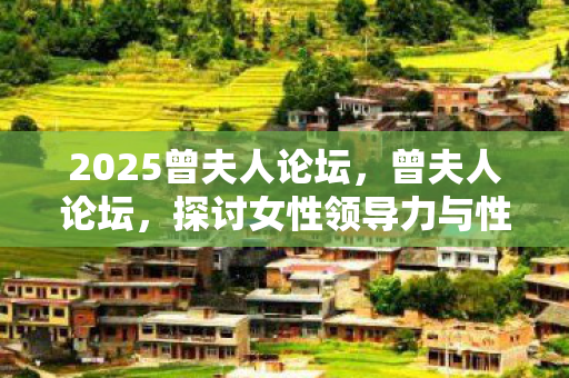 2025曾夫人论坛，曾夫人论坛，探讨女性领导力与性别平等的平台