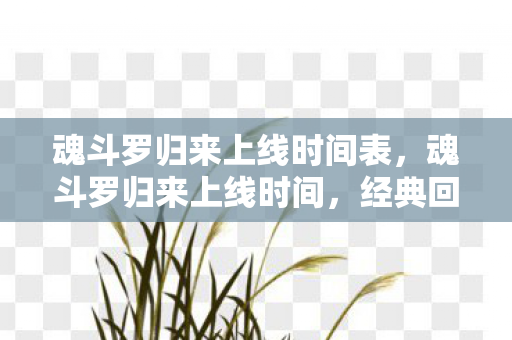 魂斗罗归来上线时间表,魂斗罗归来上线时间,经典回归,再燃战火! 魂斗罗归来上线时间表,魂斗罗归来上线时间,经典回归,再燃战火!