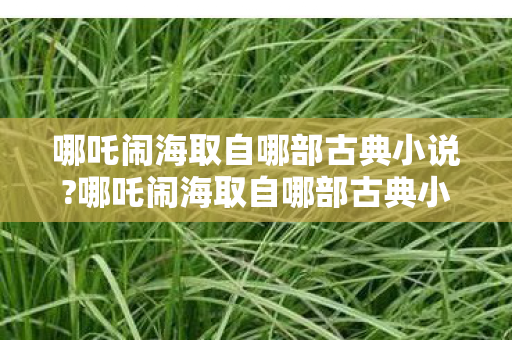 哪吒闹海取自哪部古典小说?哪吒闹海取自哪部古典小说