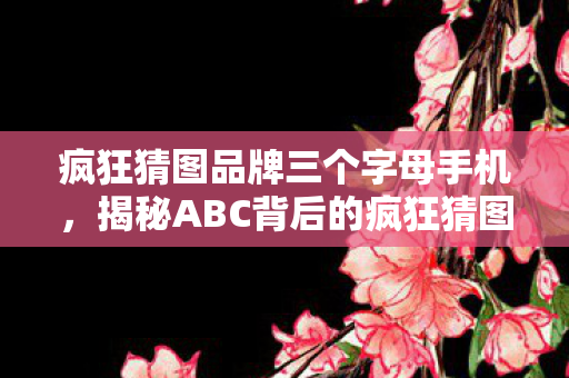 疯狂猜图品牌三个字母手机，揭秘ABC背后的疯狂猜图品牌