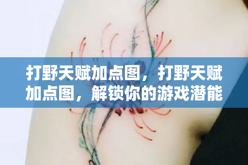 打野天赋加点图,打野天赋加点图,解锁你的游戏潜能 打野天赋加点图,打野天赋加点图,解锁你的游戏潜能