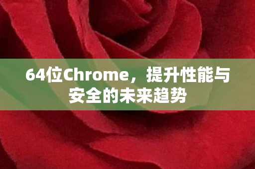 64位Chrome,提升性能与安全的未来趋势 64位Chrome,提升性能与安全的未来趋势